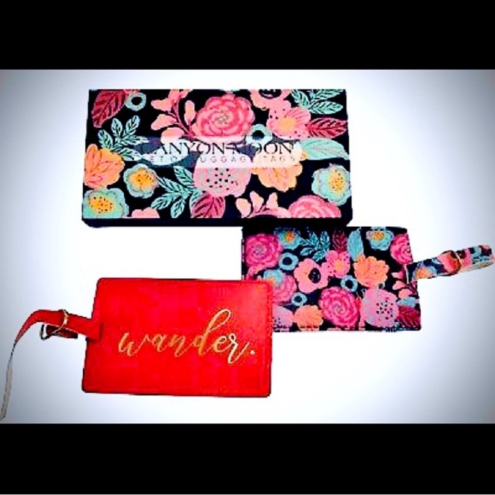 Canyon Moon Wander Luggage Tag Set